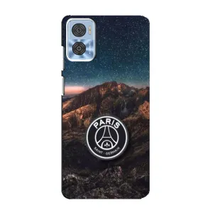 Чехлы PSG для Motorola MOTO E22 (AlphaPrint) (ФК ПСЖ)