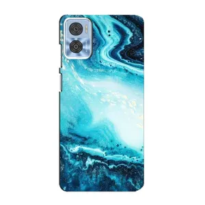 Мраморный чехол на Motorola MOTO E22 (VPrint)