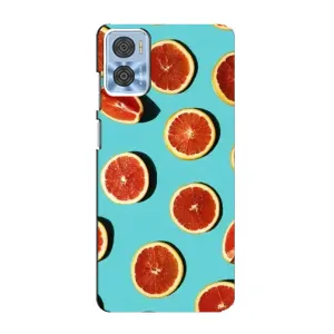 Чехол с принтом «Грейпфрут» для Motorola MOTO E22