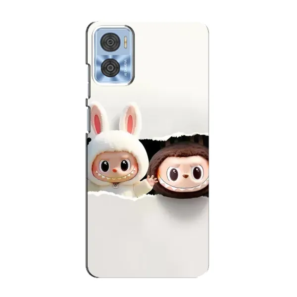 Чохол з принтом «Лабубу» для Motorola MOTO E22 Чохол з принтом «Лабубу» для Motorola MOTO E22