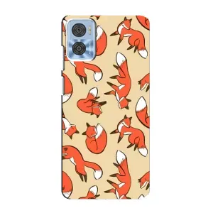 Чохли з картинкою Лисичка для Motorola MOTO E22 (VPrint) (Лисички)