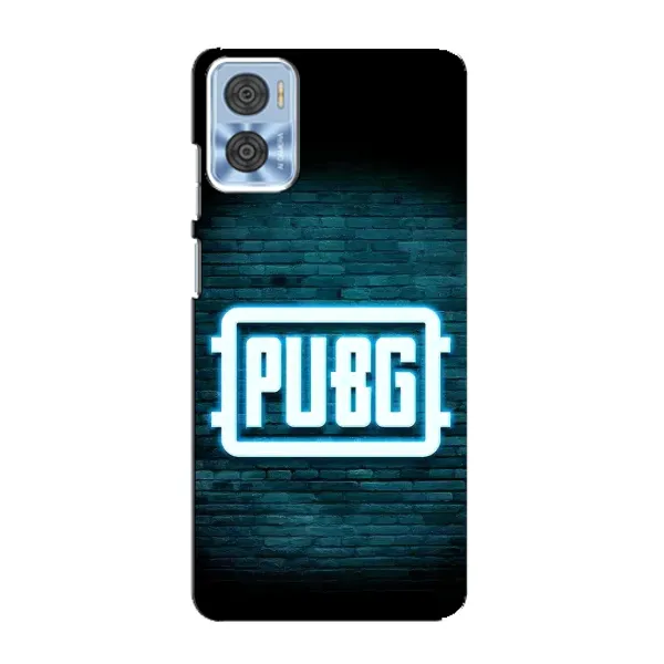 Чохол з принтом «Лого PUBG» для Motorola MOTO E22