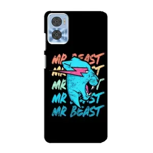 Чохол з принтом «logo Mr beast» для Motorola MOTO E22