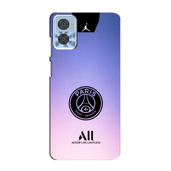 Чехол с принтом «лого PSG» для Motorola MOTO E22 Чехол с принтом «лого PSG» для Motorola MOTO E22
