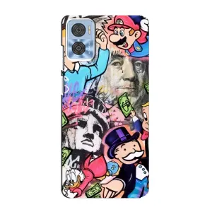 Чохли з крутими принтами для Motorola MOTO E22 - (PREMIUMPrint) (Monopoly man)