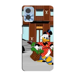 Чехли для Motorola MOTO E22 - Скрудж МакДак Louis Vuitton (PREMIUMPrint) (Скрудж ЛВ)