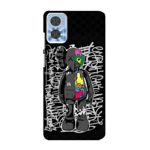 Чохли для Motorola MOTO E22 - Bearbrick Louis Vuitton (PREMIUMPrint) (Стиль Bearbrick)