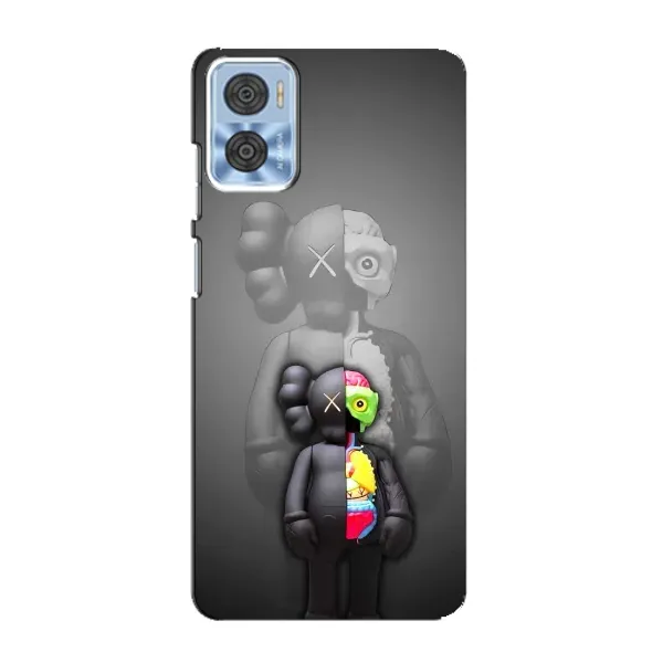 Чехол с принтом «Тело Bearbrick» для Motorola MOTO E22 Чехол с принтом «Тело Bearbrick» для Motorola MOTO E22