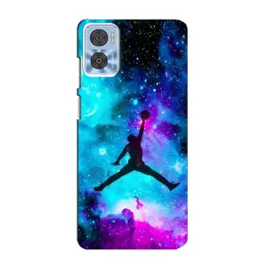 Чохли для Motorola MOTO E22 - з картинкою JORDAN (AlphaPrint) (Яскравий Джордан)