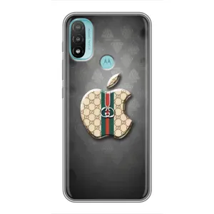 Чехол с принтом «Apple gucci» для Motorola MOTO E40