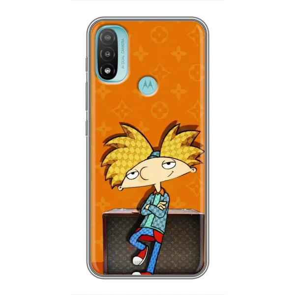 Чехол с принтом «Арнольд» для Motorola MOTO E40 Чехол с принтом «Арнольд» для Motorola MOTO E40