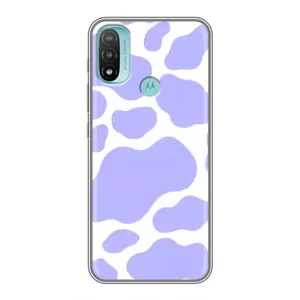 Чехол с принтом «Фиолетова Буренка» для Motorola MOTO E40