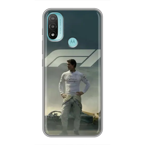 Чехол с принтом «Формула 1» для Motorola MOTO E40