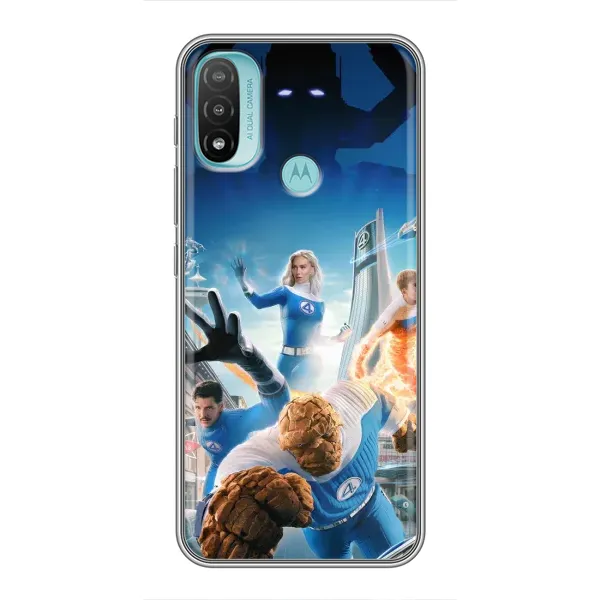 Чохол з принтом «Герої Фантастична Четвірка» для Motorola MOTO E40