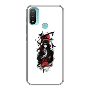 Чехол с принтом «Итачи с атрибутами» для Motorola MOTO E40