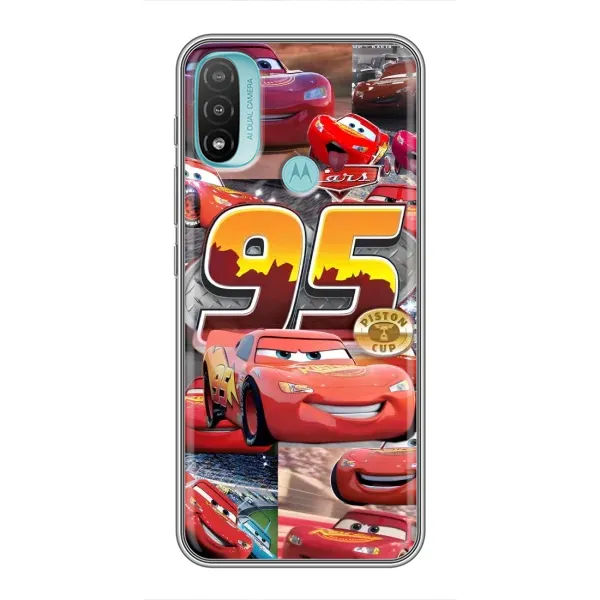 Чехол с принтом «Коллаж Молния Маквин» для Motorola MOTO E40 Чехол с принтом «Коллаж Молния Маквин» для Motorola MOTO E40