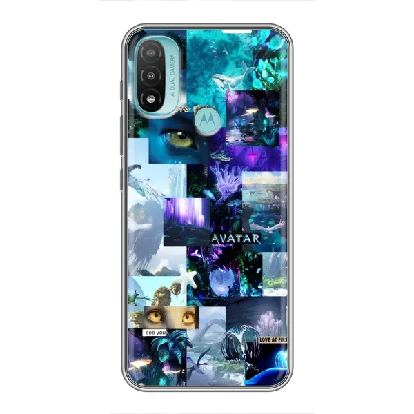 Чохол з принтом «колаж Аватар» для Motorola MOTO E40