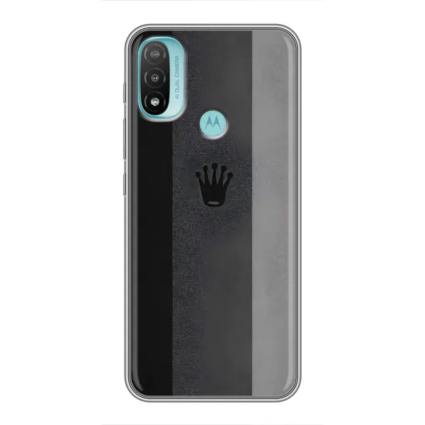 Чохол з принтом «Коронка» для Motorola MOTO E40