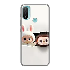 Чехол с принтом «Лабубу» для Motorola MOTO E40