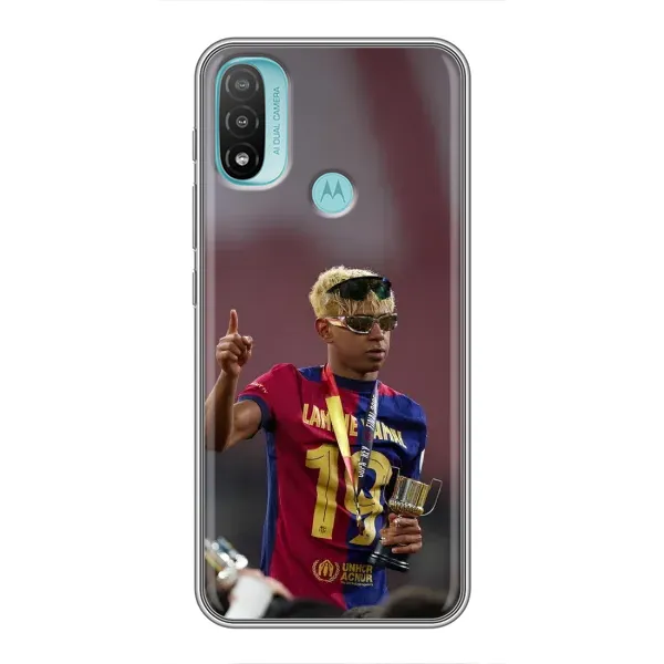 Чехол с принтом «Lamine Yamal» для Motorola MOTO E40