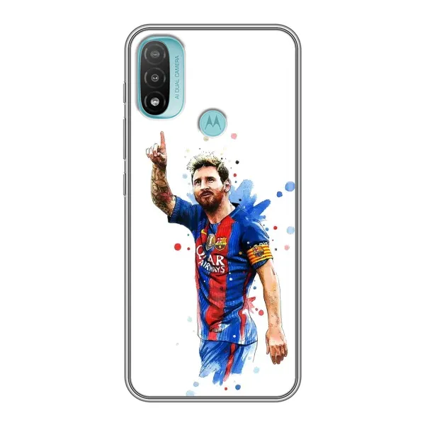 Чохол з принтом «Лео Мессі» для Motorola MOTO E40