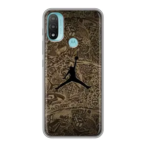 Чехлы для Motorola MOTO E40 - с картинкой JORDAN (AlphaPrint)