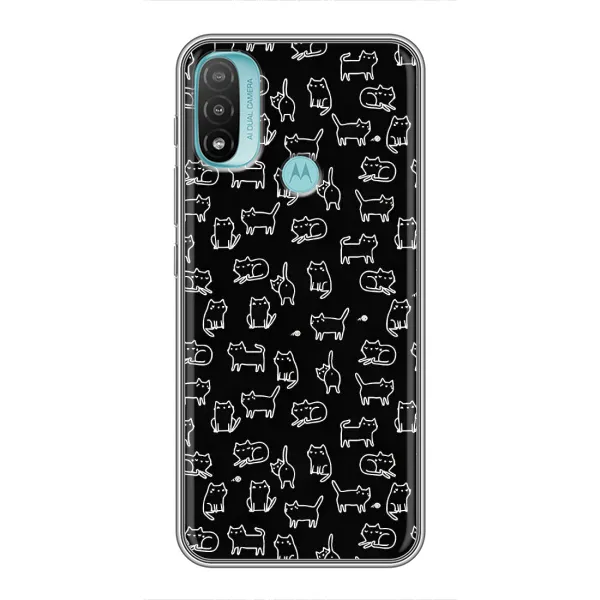 Чехол с принтом «Меленькие котики» для Motorola MOTO E40 Чехол с принтом «Меленькие котики» для Motorola MOTO E40