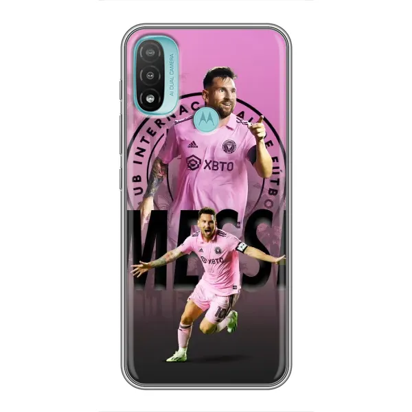 Чехол с принтом «Messi Miami» для Motorola MOTO E40