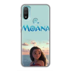 Чехол с мультфильмом Моана Motorola MOTO E40 (Портрет Моана)