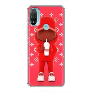 Круті Чохли Луі Віттон для Motorola MOTO E40 (AlphaPrint) (Модний стиль)