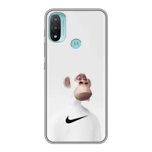 Чехлы с Обезьянами NFT для Motorola MOTO E40 (AlphaPrint)