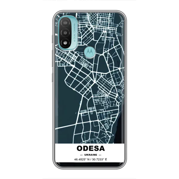 Чехол с принтом «Одесса» для Motorola MOTO E40