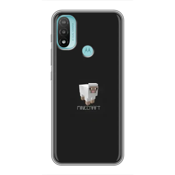 Чехол с принтом «Овечка Майнкрафт» для Motorola MOTO E40 Чехол с принтом «Овечка Майнкрафт» для Motorola MOTO E40