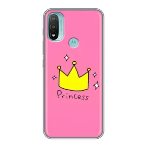 Чехол с принтом «Princess» для Motorola MOTO E40