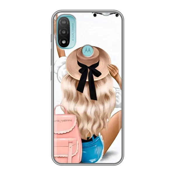 Чохол з принтом «Подорож» для Motorola MOTO E40 Чохол з принтом «Подорож» для Motorola MOTO E40