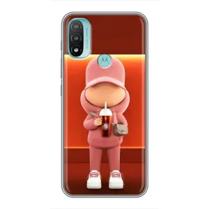 Круті Чохли Луі Віттон для Motorola MOTO E40 (AlphaPrint) (З Кавою)