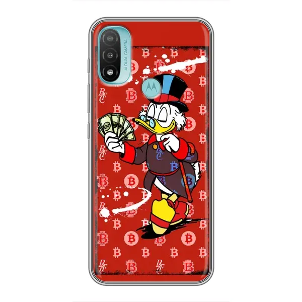 Чехол с принтом «Scrooge MagDag» для Motorola MOTO E40