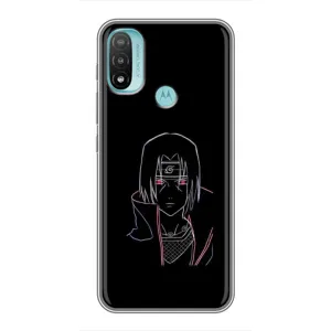 Чехол с принтом «силуэт Итачи» для Motorola MOTO E40