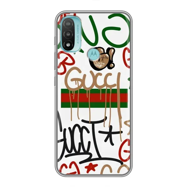Чехол с принтом «Стиль GUUCI» для Motorola MOTO E40 Чехол с принтом «Стиль GUUCI» для Motorola MOTO E40