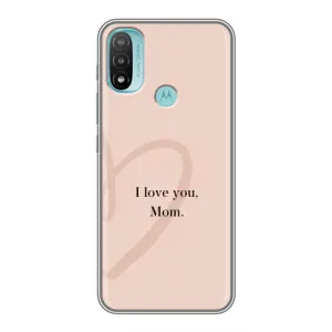 Чехол с принтом «Сердце маме» для Motorola MOTO E40