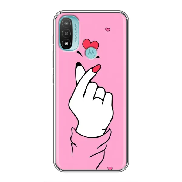 Чехол с принтом «Знак Love» для Motorola MOTO E40 Чехол с принтом «Знак Love» для Motorola MOTO E40