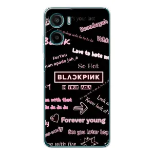 Чохол з музикальним гуртом для Motorola Moto G05 (BLACKPINK)