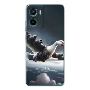 Чохол з мемом Тралалело тралала на Motorola Moto G05 (Бомбардіні гусіні)