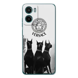 Чохли VERSACE для Мото G05 (PREMIUMPrint) (Доберман Версаче)
