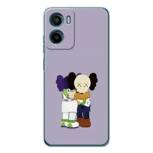 Чохли для Motorola Moto G05 - Bearbrick Louis Vuitton (PREMIUMPrint) (Дружба Беарбрік)