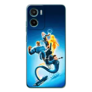 Чехол с принтом Фантастическая четверка для Motorola Moto G05 (Герои Фантастическая Четверка)