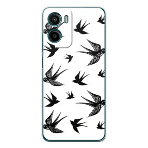Чохол з пташками на Motorola Moto G05 (VPrint) (Ластівки)