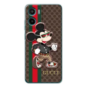 Чохли  GUCCI для Мото G05 (AlphaPrint) (Маус Гуччі)