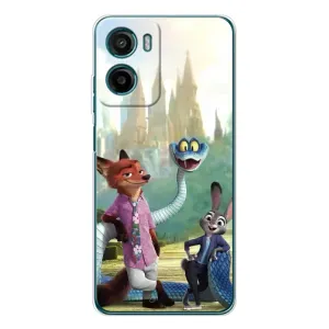 Чехол Зоотрополіс на Motorola Moto G05 (Герои мультфильма Зверополис)