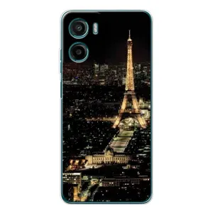 Чохол Ейфелева Вежа Motorola Moto G05 - (AlphaPrint) (Нічний Париж)